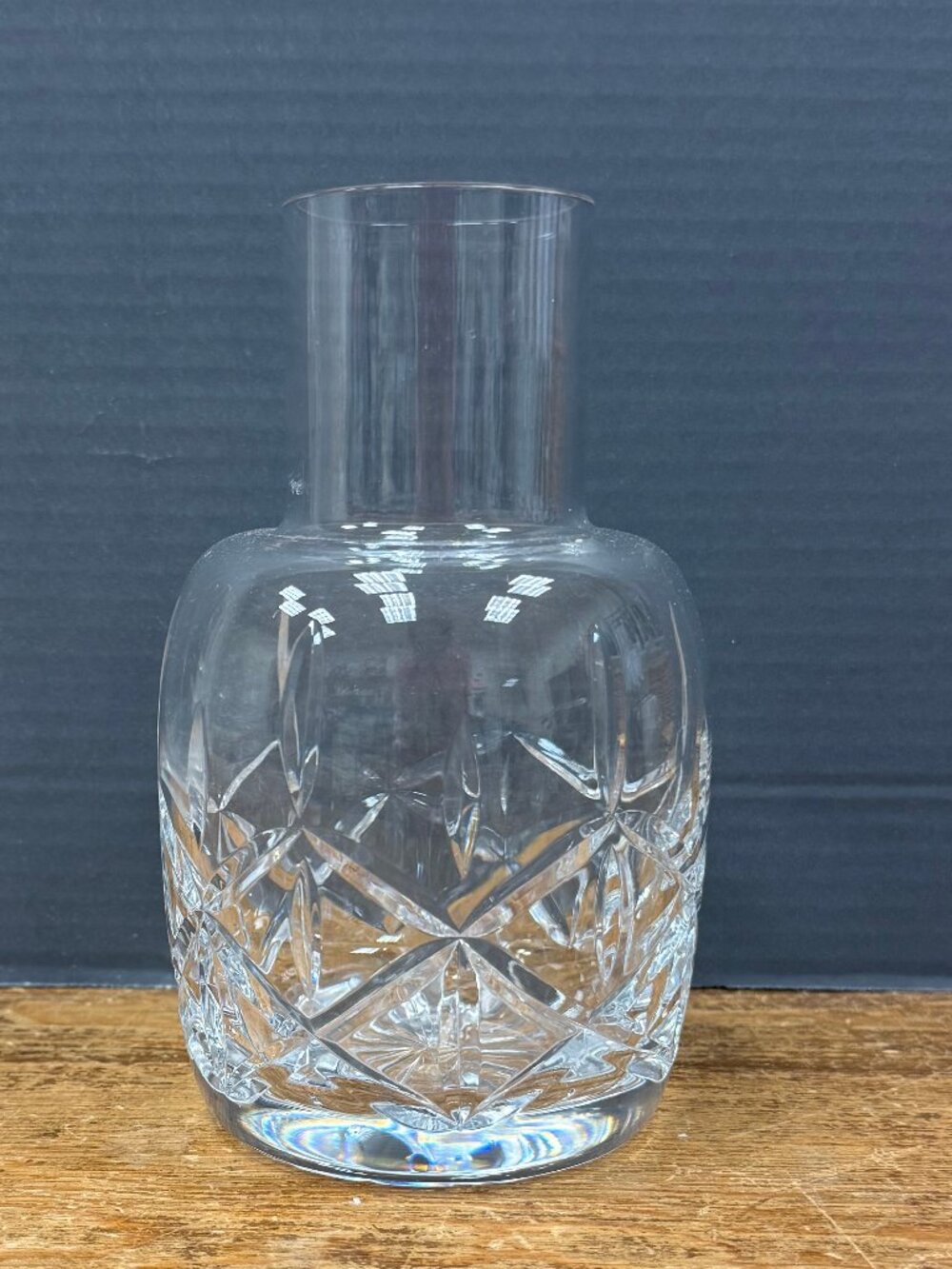 Vintage Crystal Water Carafe. KT226